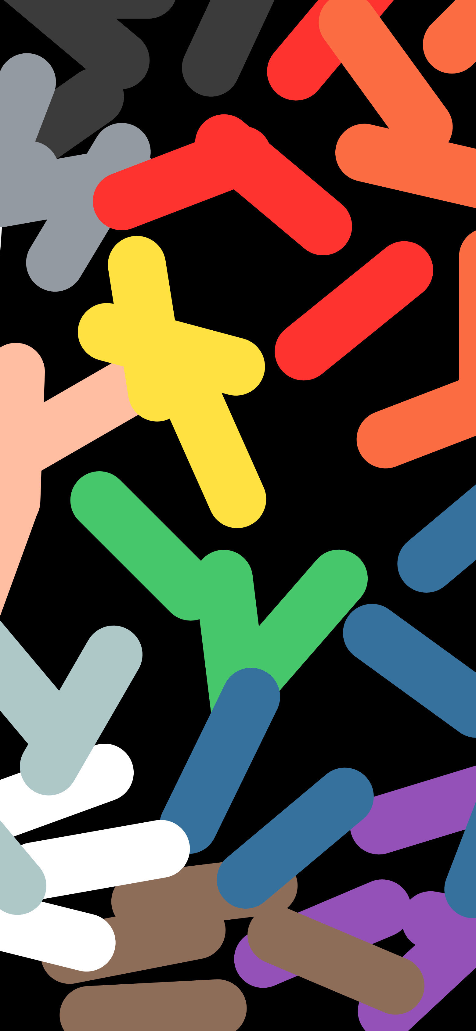 Google三原色系列壁纸～也挺小清新的