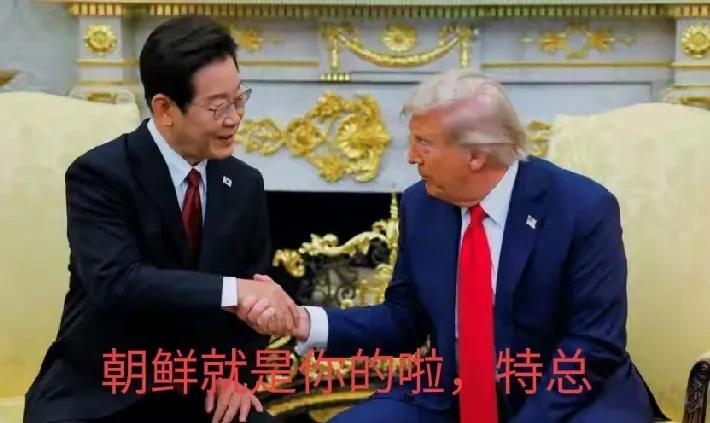 李在明出卖了韩国，出卖了自己，出卖了灵魂。再与特朗普的对话中，李在明说特朗普可以