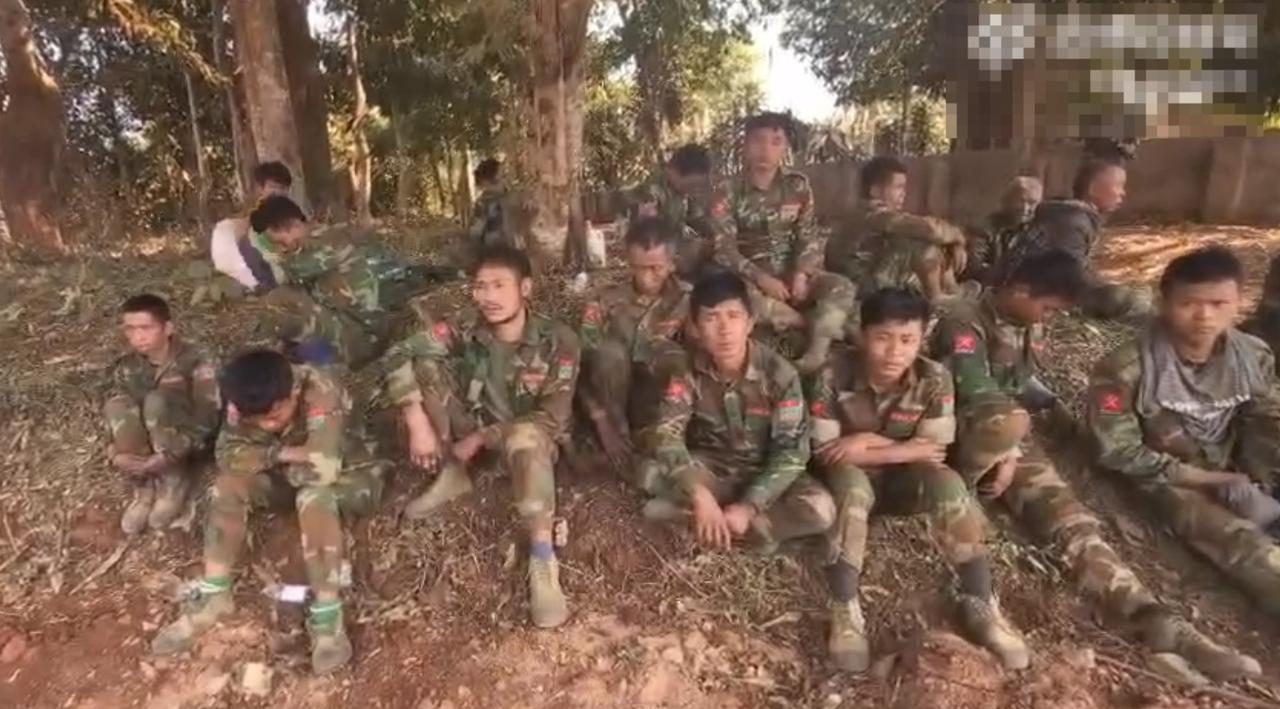 果敢同盟军俘虏了德昂解放军部分成员！有关于贵概镇的占领问题，双方互不相让，还