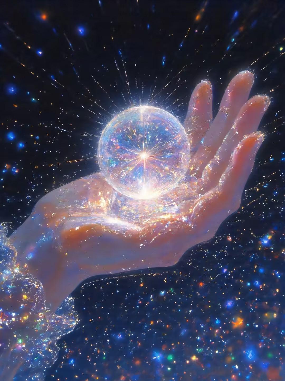 接住这颗宇宙能量球，点赞吸走水逆霉运，转发接住整年好运，愿接下来的日子，所有好事