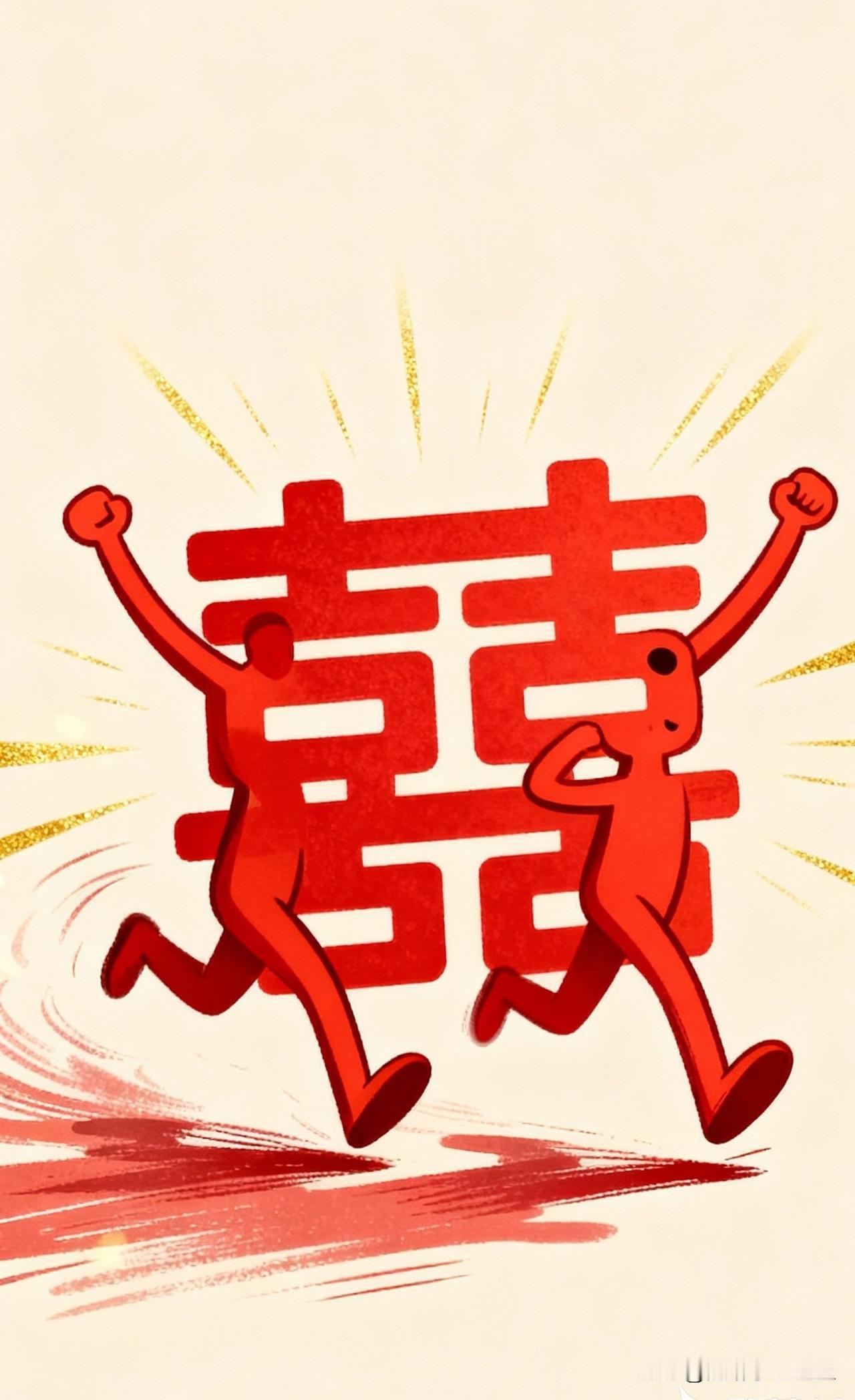 不得不佩服中国文字的博大精深，一个囍字，两种活法，结婚是囍，离婚也是囍，都是好预