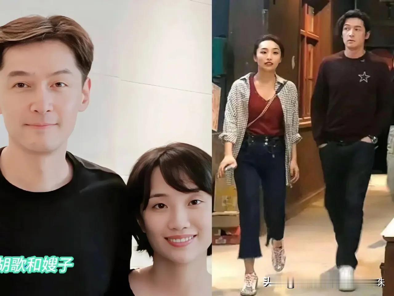 国庆假期，有网友偶遇胡歌带妻子黄曦宁在上海看豪宅，网传小区大平层300-60