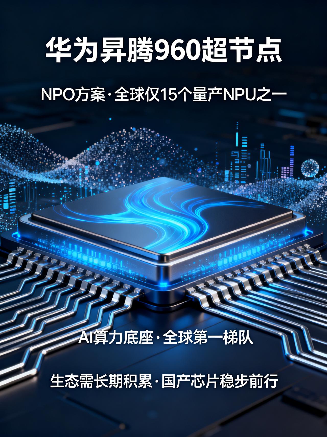 达子搞了好几年CPU，至今没能量产，技术差距很明显华为昇腾960超节点，算得上