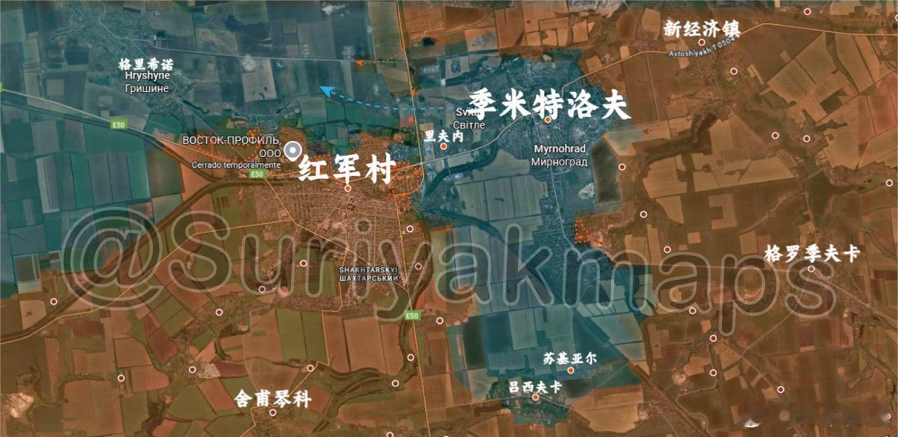 嘘嘘哥继续在红军村嘘嘘，但更新还算老实“俄军控制了红军村第八区的大部分，并进入了