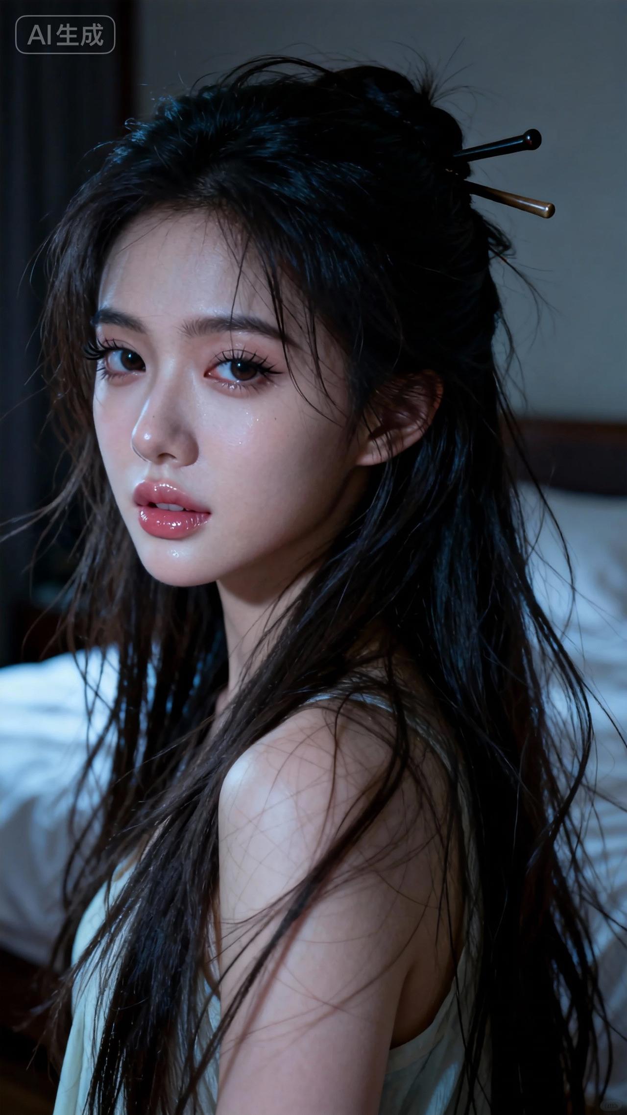 镜中人影，似水流年。老婆太漂亮，有很多异性朋友怎么办如何给女友拍性感和可爱的照