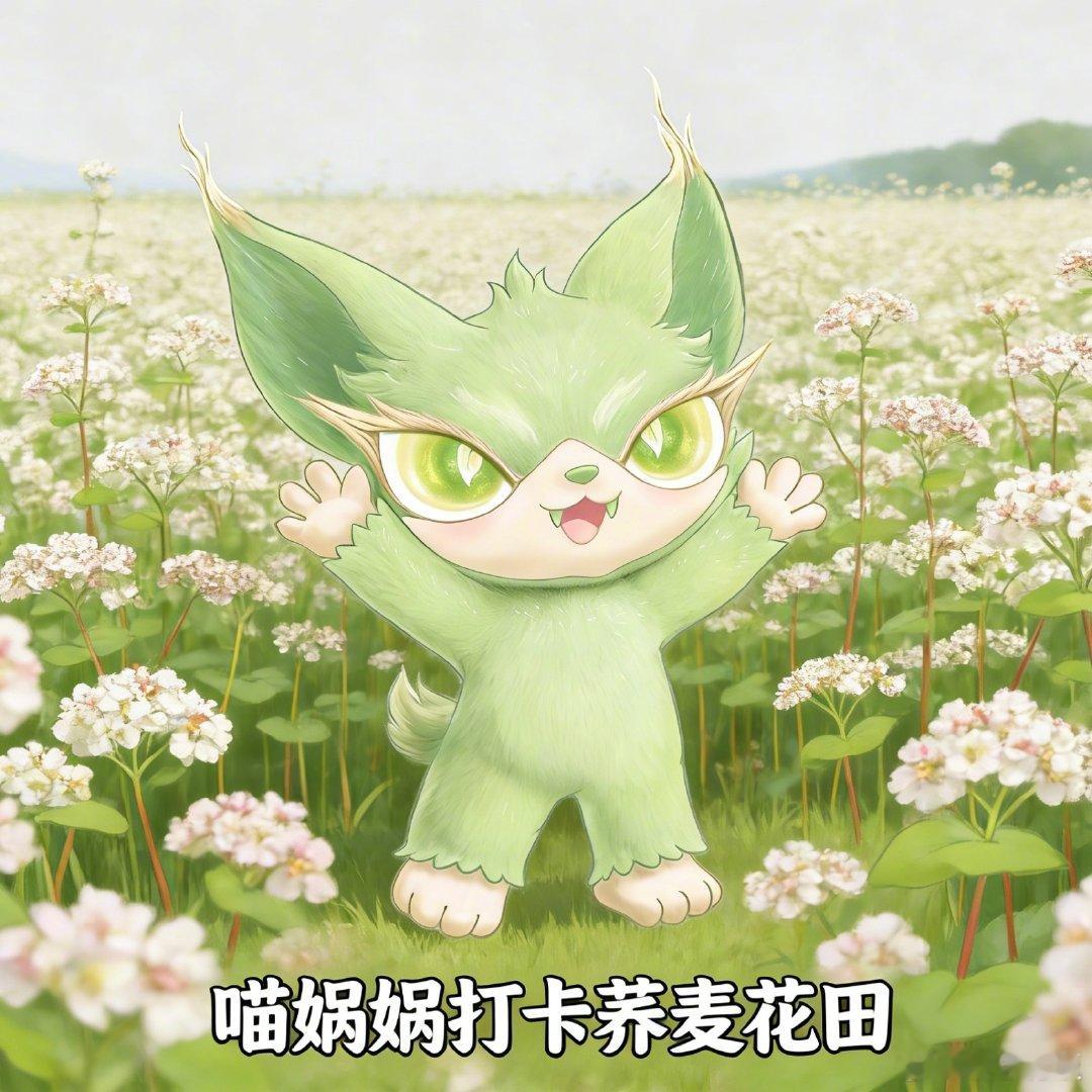 infp里来了只喵娲娲我没招了我需要一个喵娲娲喵娲娲今日打卡《鬼怪》同款荞麦