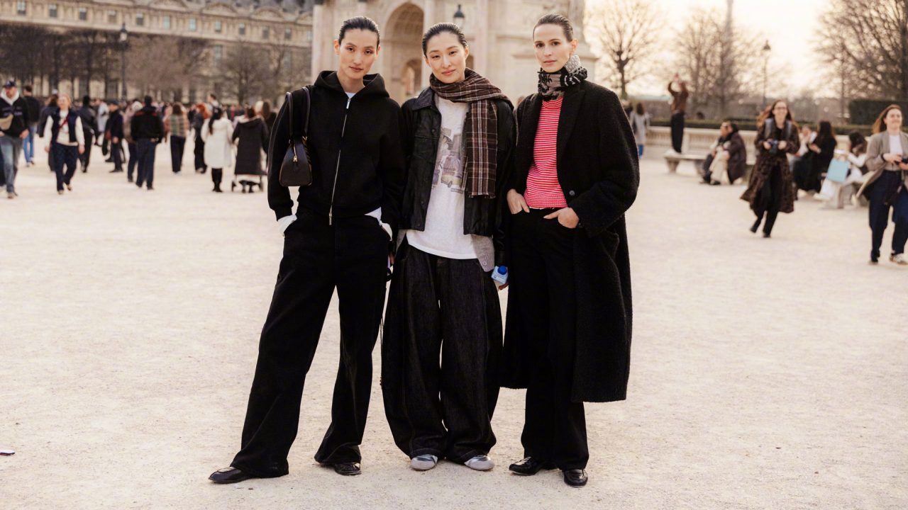 巴黎时装周StreetStyle模特街拍合集，时装周接近尾声，模特们“下