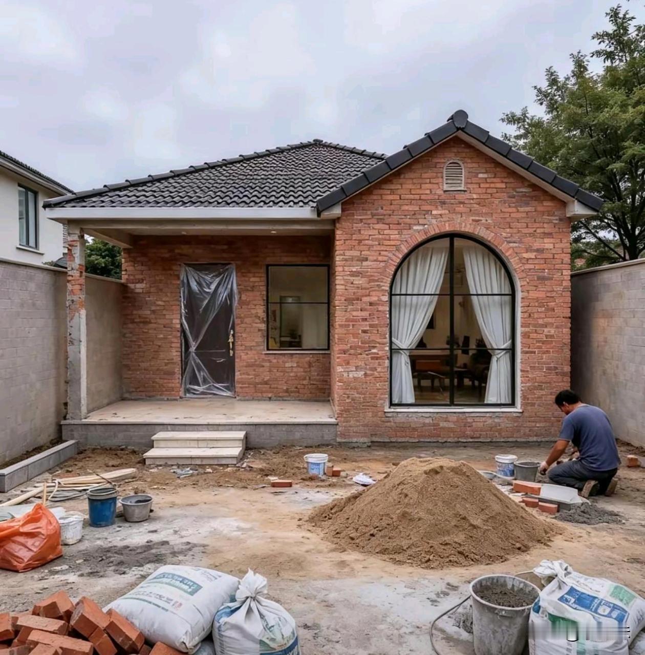 这农村自建房挺不错的