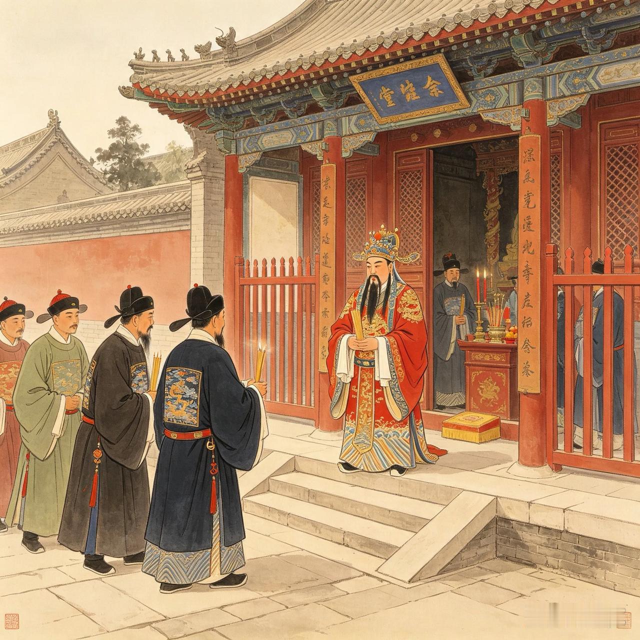 清朝直隶总督梁构亭五岁的时候，外祖母杨氏无依无靠，就来女儿家养老。后来得了个怪病