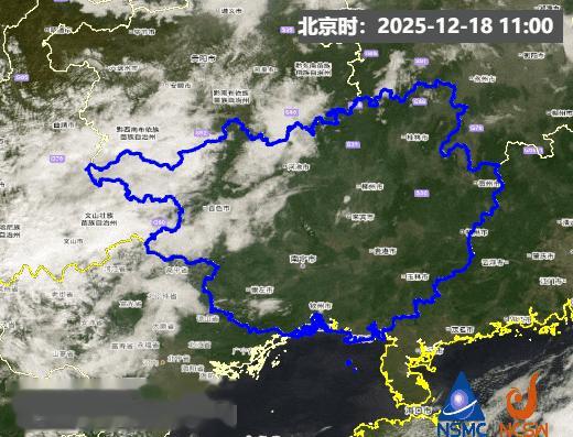晴暖还剩1天, 弱冷空气南下广西将转阴雨
