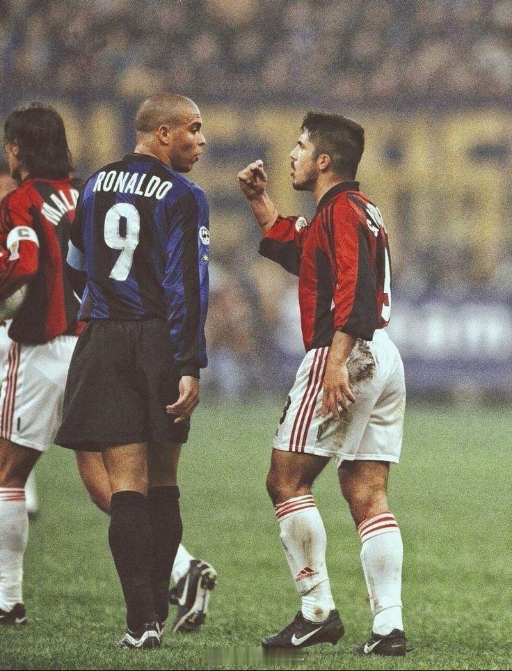 加图索：「在所有德比大战中，我印象最深刻的一场，是罗纳尔多为国际米兰效力时的那场