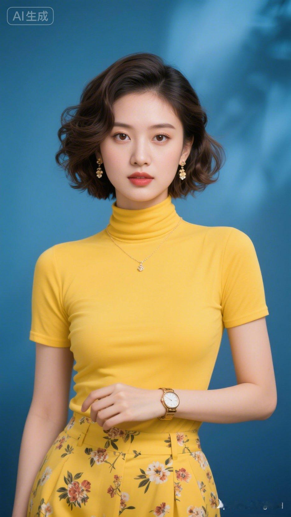 清新黄色穿搭，甜美又优雅！🌸💛