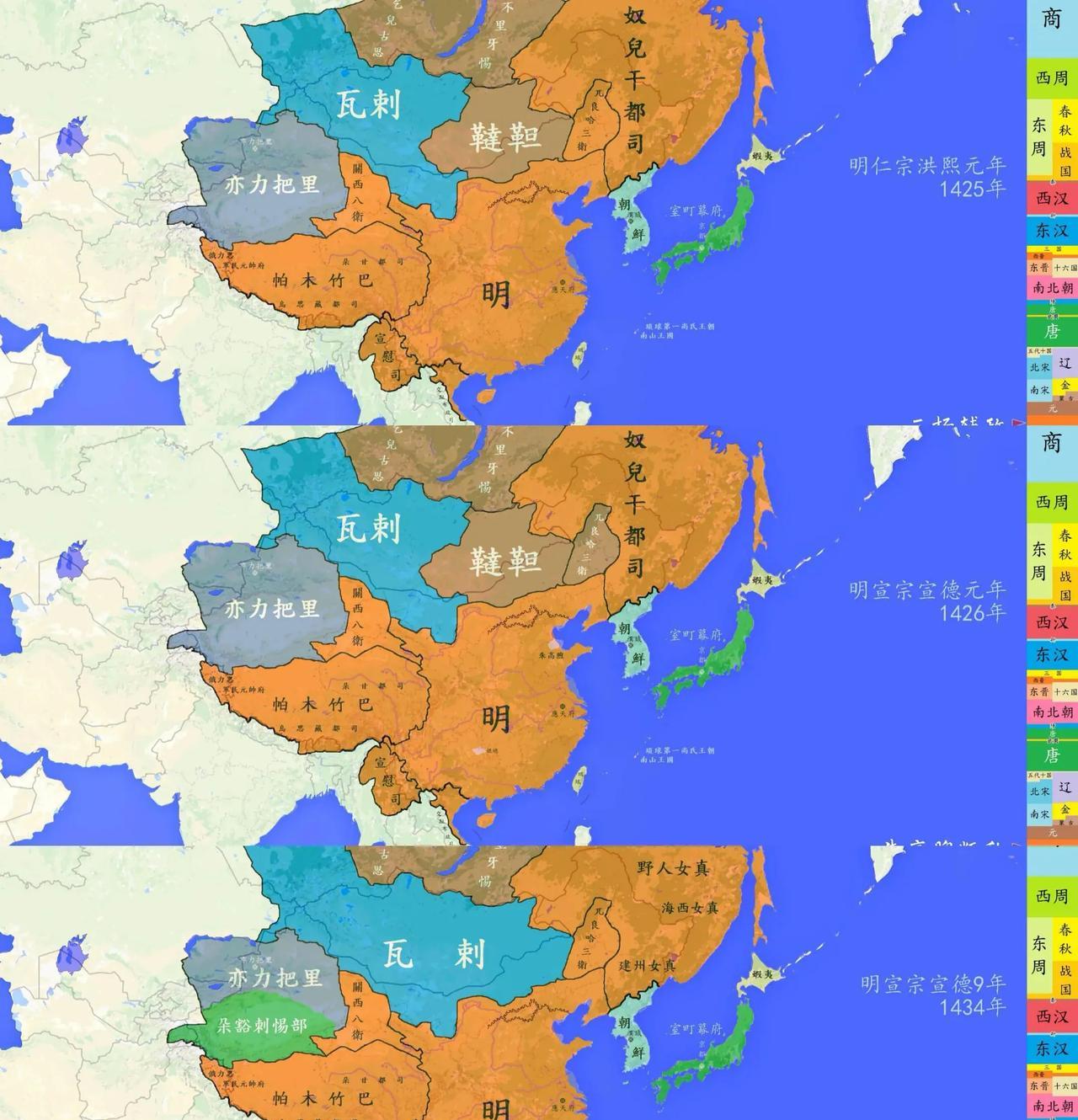 如果朱元璋定都北京，有可能北方草原能回归明朝版图。在朱元璋时期是最接近能够统一长