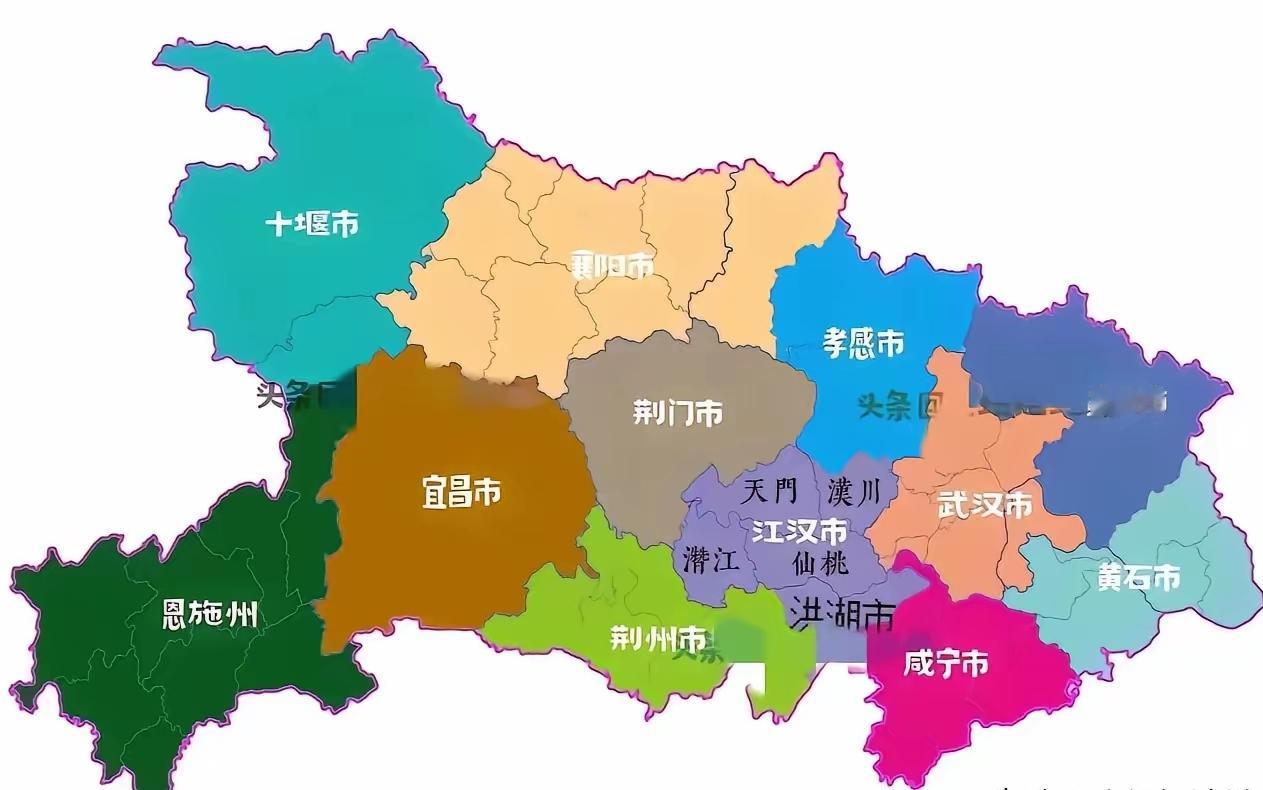 湖北完全可以进行自主合并，本身太多的地级市区划不利于湖北的九省通衢的功能，尤其是