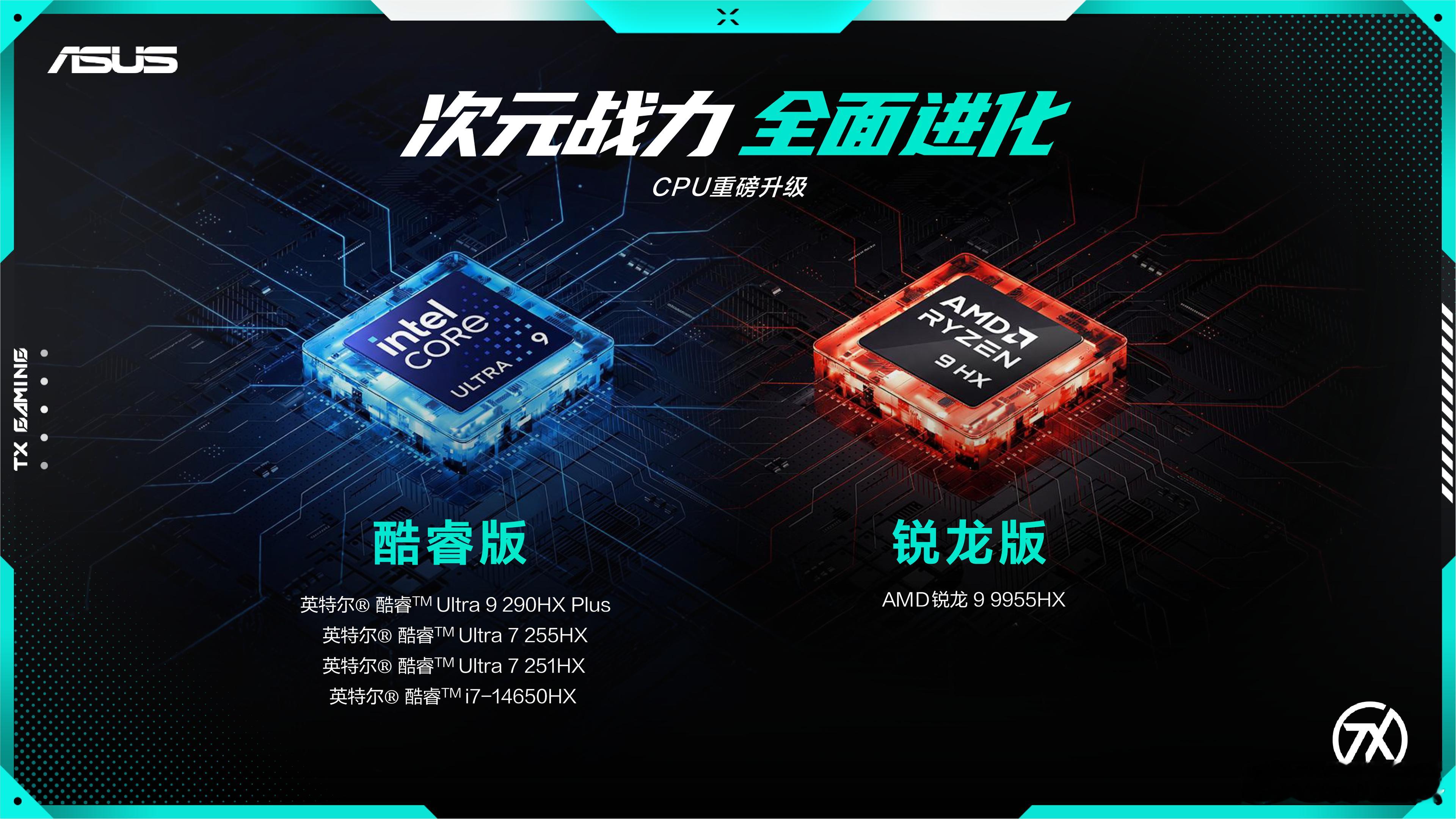 次元热爱依见倾心重磅新品华硕天选7Pro完美进化！全新Intel酷睿Ul