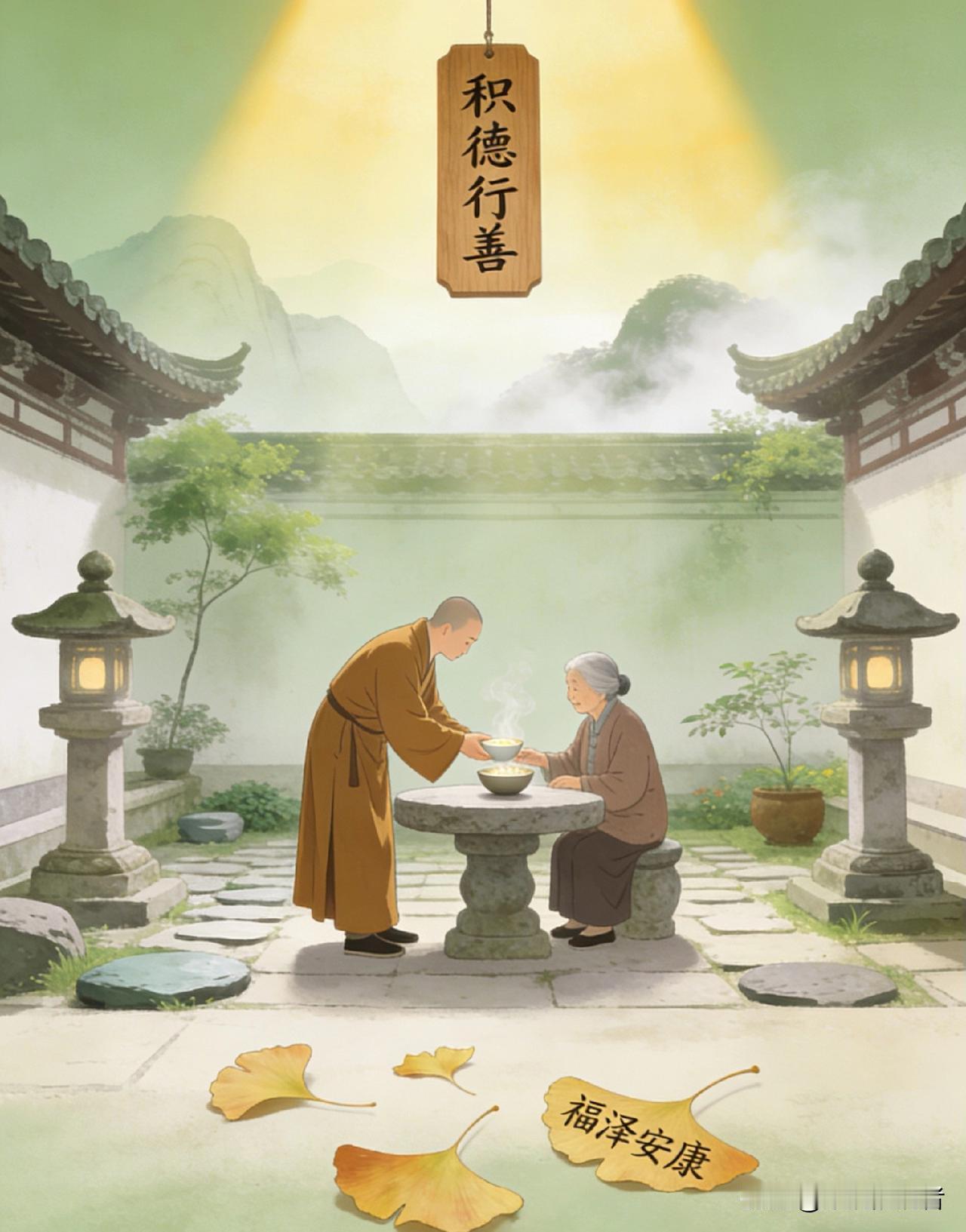 真的越来越信：积德就是给自己免灾🙏越长大越信这句老话不是迷信，是生活最朴