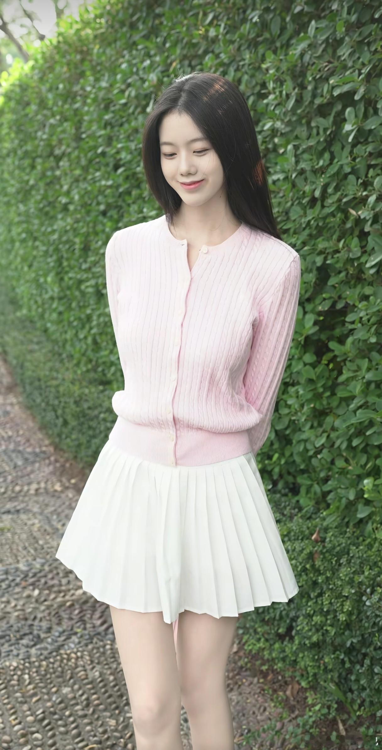 气质穿搭小姐姐清纯甜美