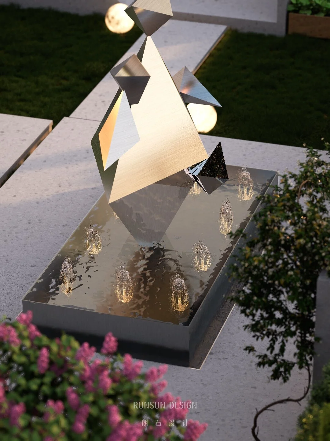 别墅花园｜庭院造景，别墅的格调延伸