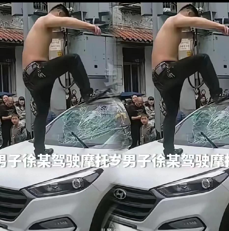 阆中车主遭疯狂砸车，全程不下车反被夸！这才是成年人的顶级清醒阆中这起砸