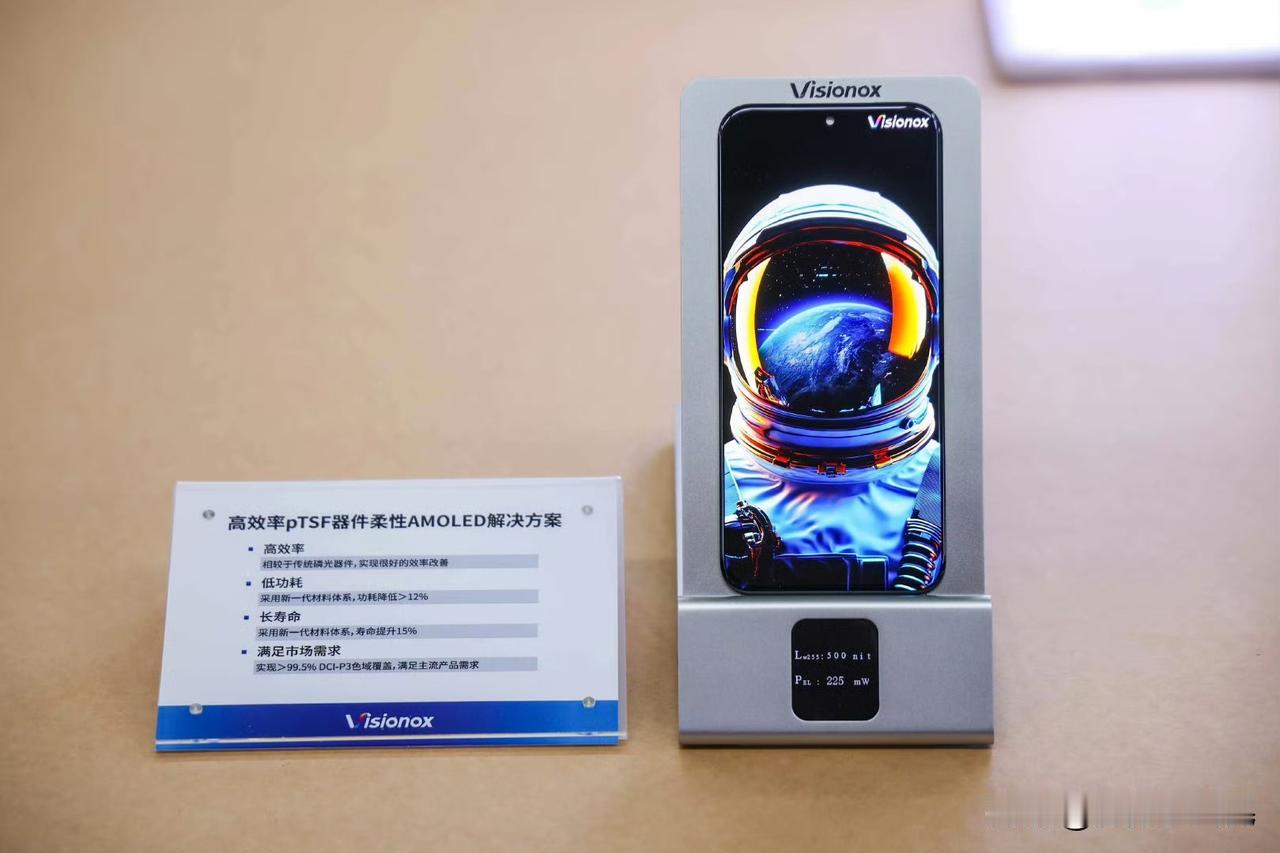 🔥维信诺，彻底站起来了！凭借自研的pTSF技术，实现了从屏幕供应商到OLE