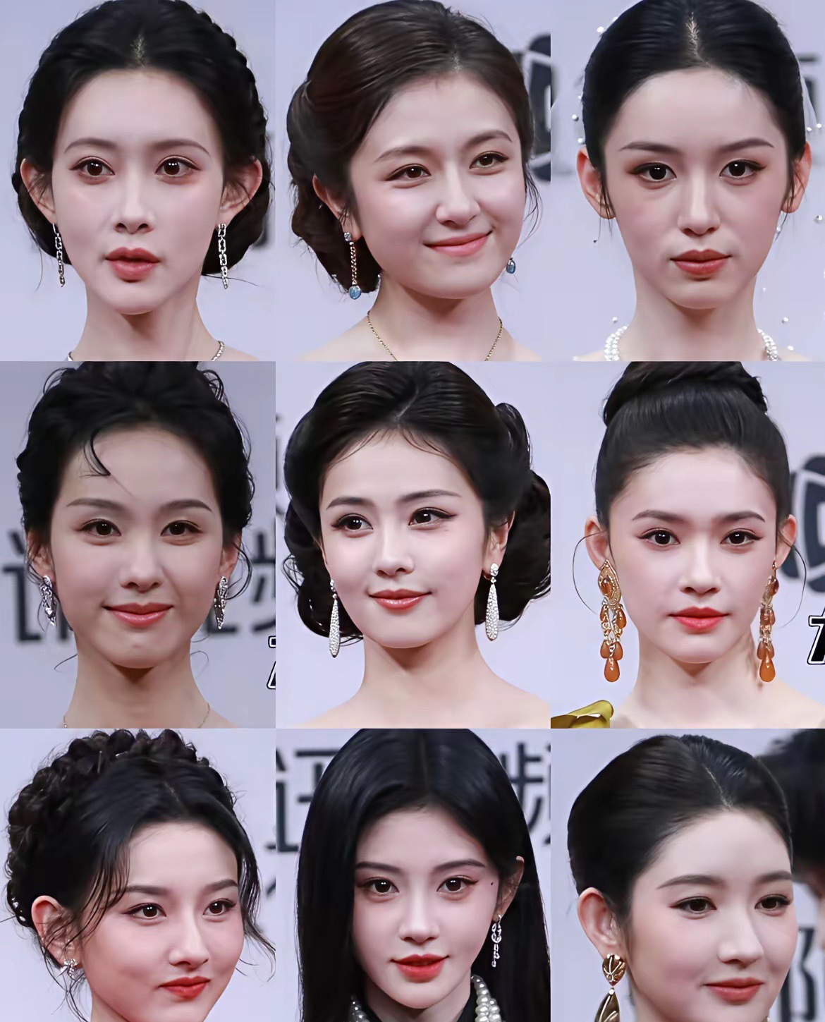 这些女明星里还有很多我都叫不出名字的，你能认出5个算你厉害。