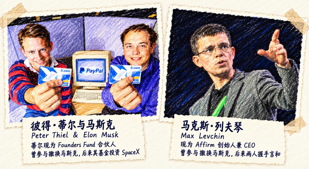 三十出头的埃隆·马斯克，趁着去度蜜月的工夫，CEO职位就被自家高管联手“政变”给