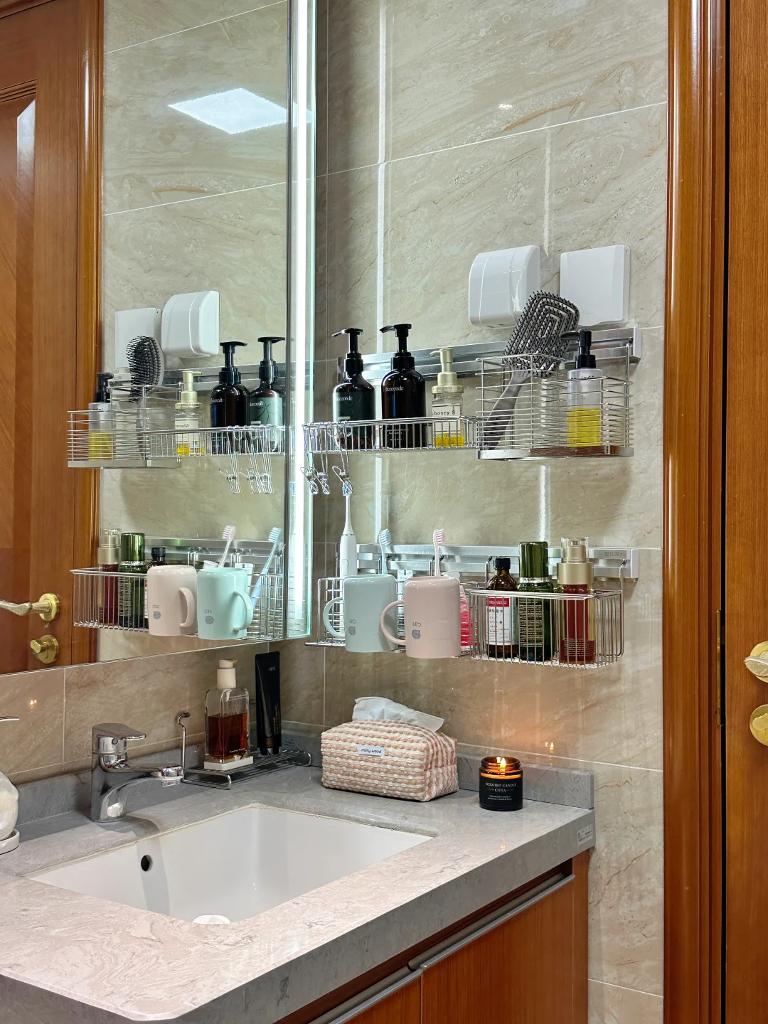 恒大卫生间｜这样收纳真的好看又实用！✌🏻