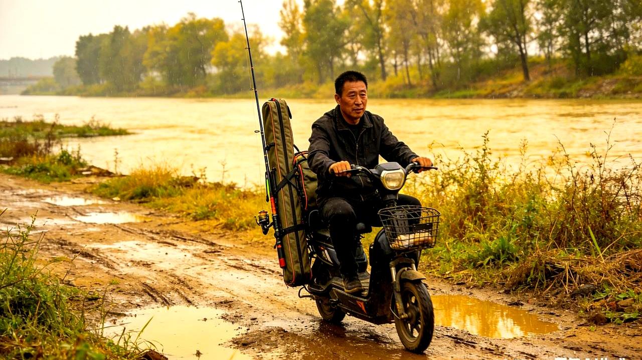 你敢信？我上周开四十公里找野钓点，最后因为没地方停直接掉头回家。后来换电瓶车