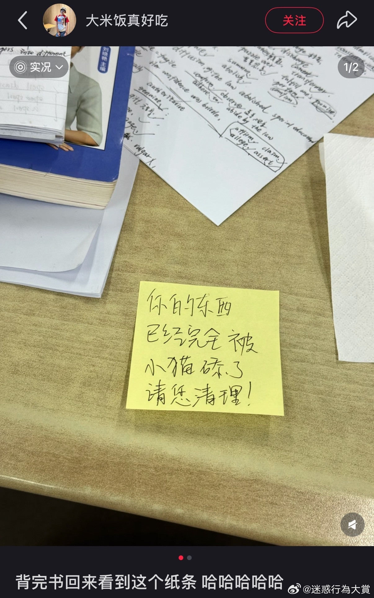 已经完全被小猫舔了！​​​
