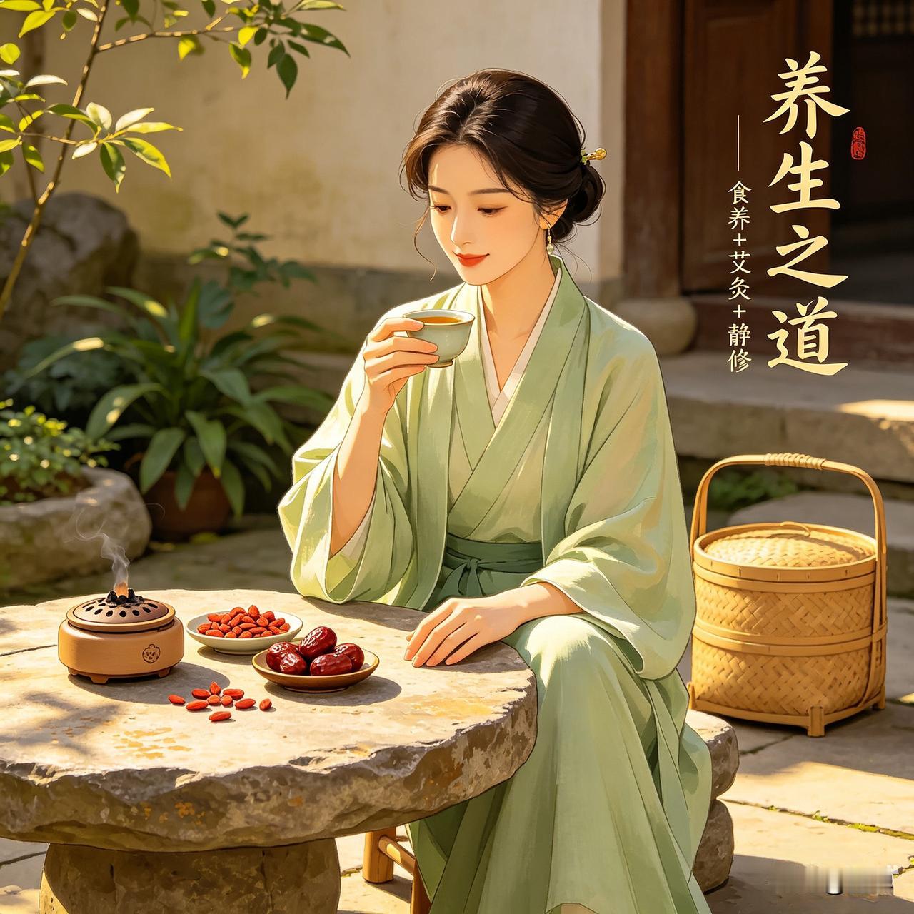养生长寿的小秘诀，就这16条，建议收藏！一、早起叩齿吞津，唤醒身体元气。二