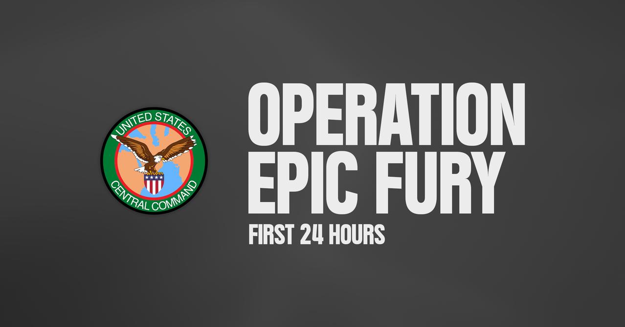 美国对伊朗战争中使用的主要武器负责此次“史诗愤怒行动”的是美军中央司令部，参