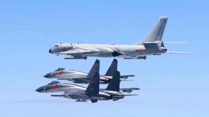 解放军军机恢复大规模巡航台海。3月15日传来大消息，解放军军机大规模巡航台海