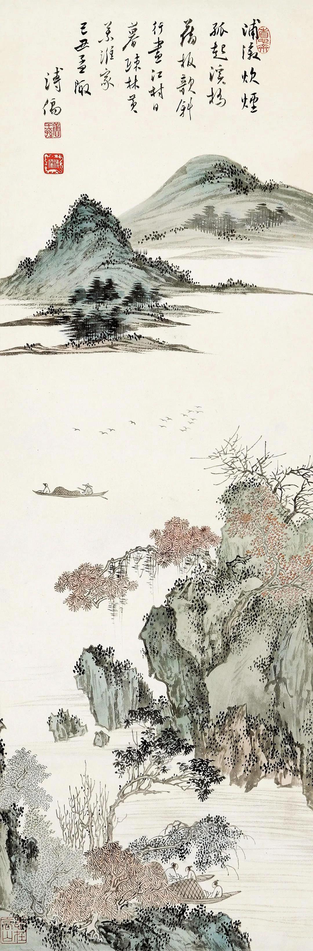 溥心畬｜清贵风骨，画以载道晚清宗室、书画大家，与张大千并称“南张北溥”，山水