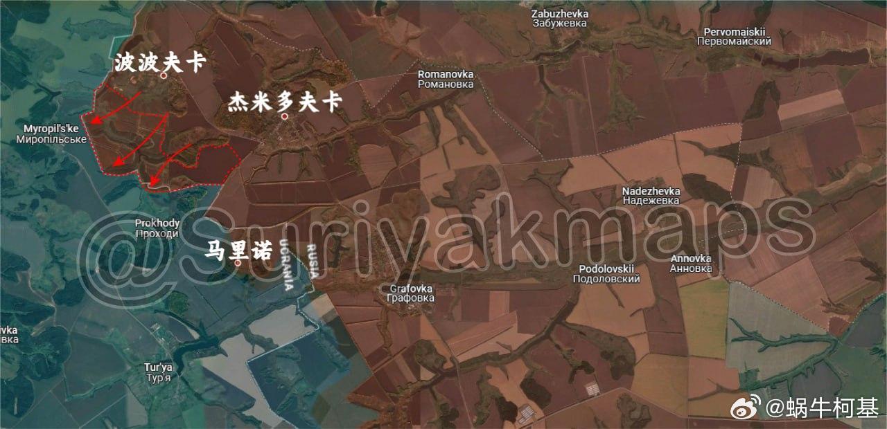 俄乌局势新进展suriyak更新5.15俄乌局势1、别尔哥罗德：俄罗斯军队收复