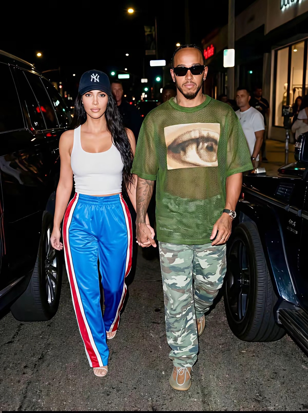 谁也没想到，汉密尔顿和金卡戴珊在一起了