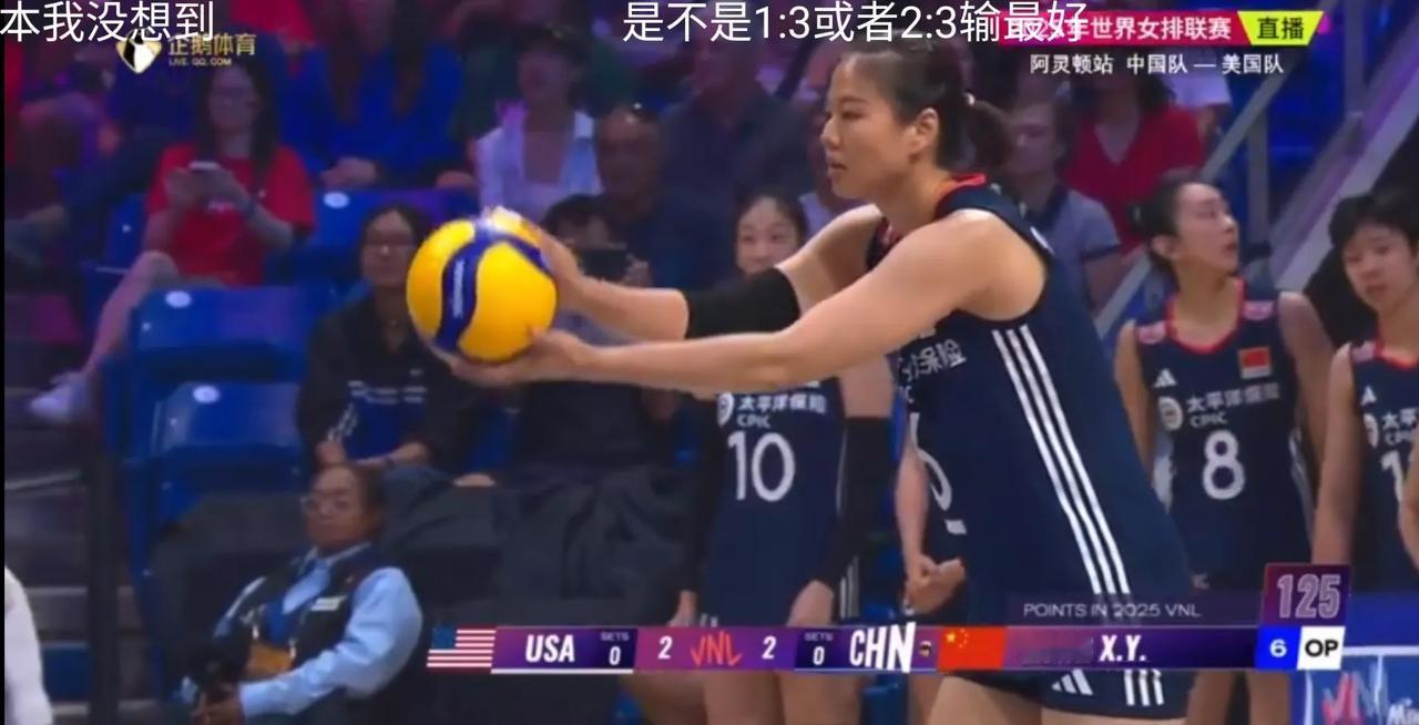 14号8点，中国女排在美国站和美国女排展开了比赛，第一局中国队以18:25败给了