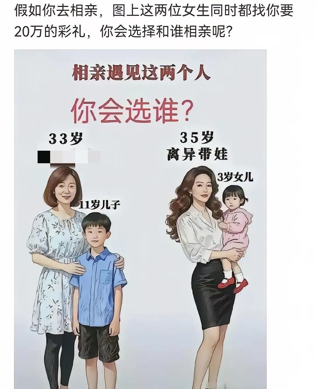 同样的彩礼，你选哪个