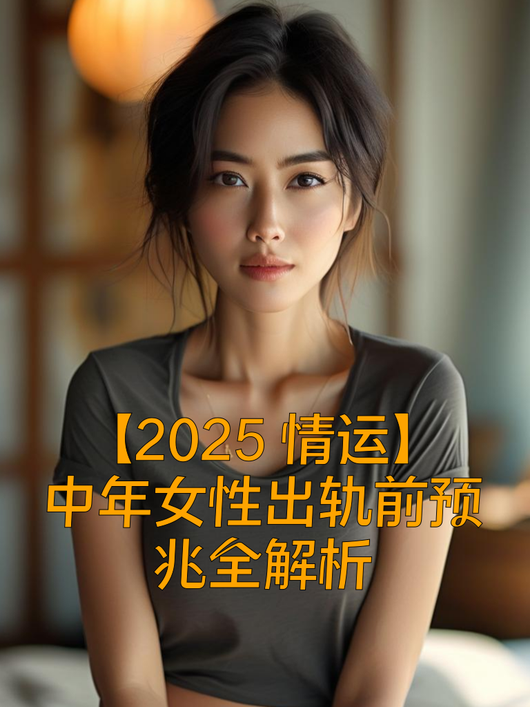 【2025情运】中年女性出轨前预兆全解析