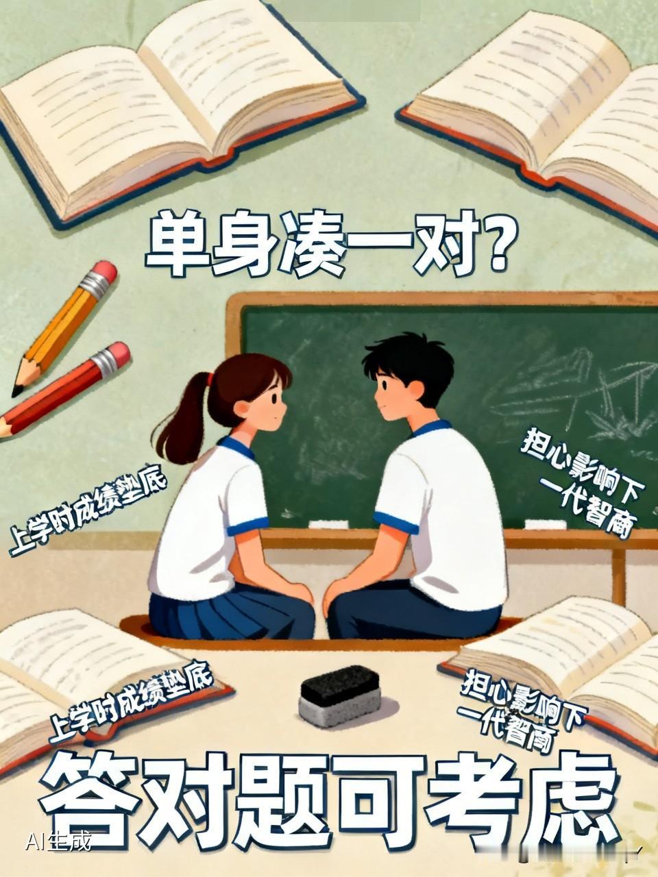 一帮同学正在聚会，一位男同学转过头，问身旁的女同学：“你现在还是单身吗？”女生