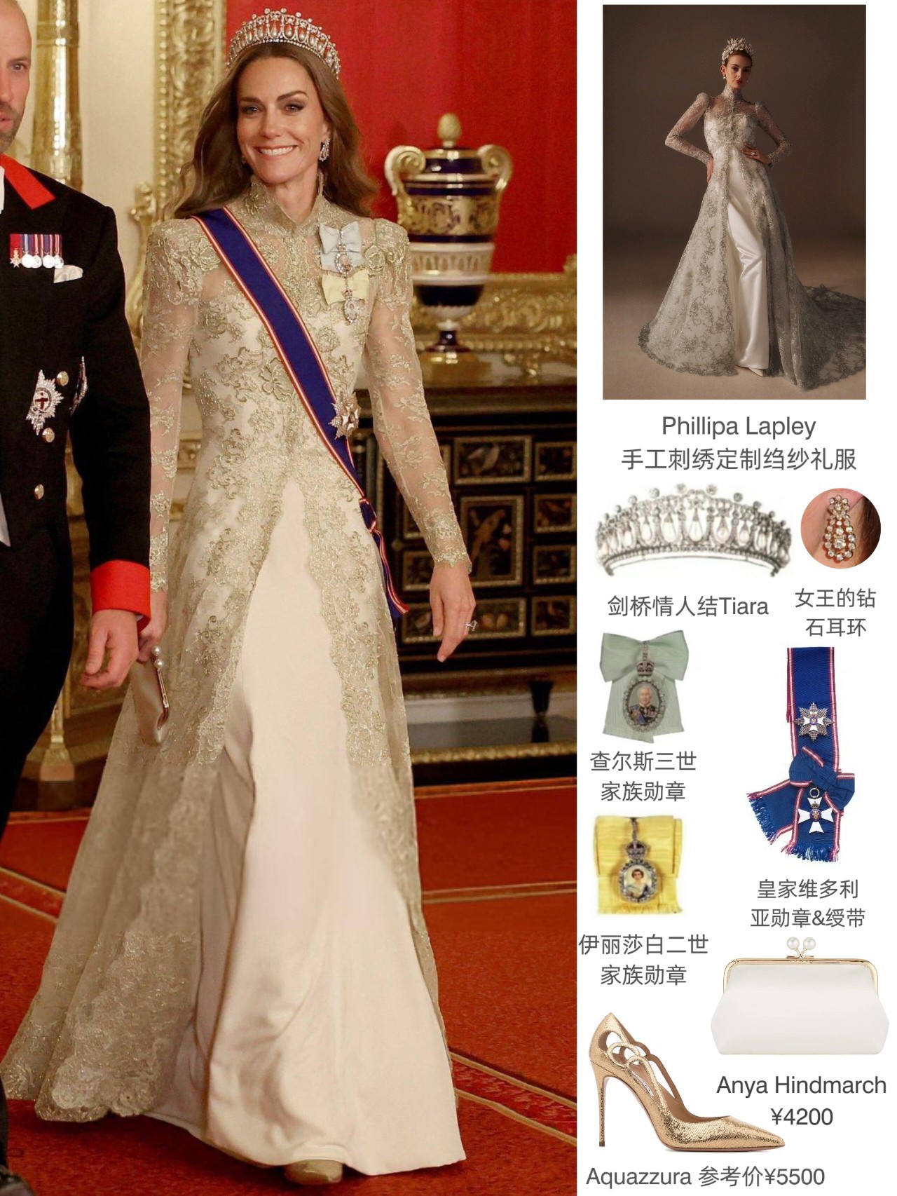 穿搭因为没有解锁新珠宝，所以除了礼服，看点并不多，还是老几样，情人结Tiara