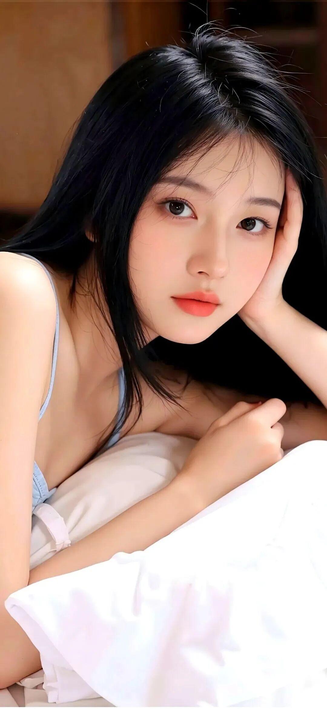 你心中的美女啥模样我心中的美女啥模样，精致的五官，婀娜多姿亭亭玉立的身材，落落大