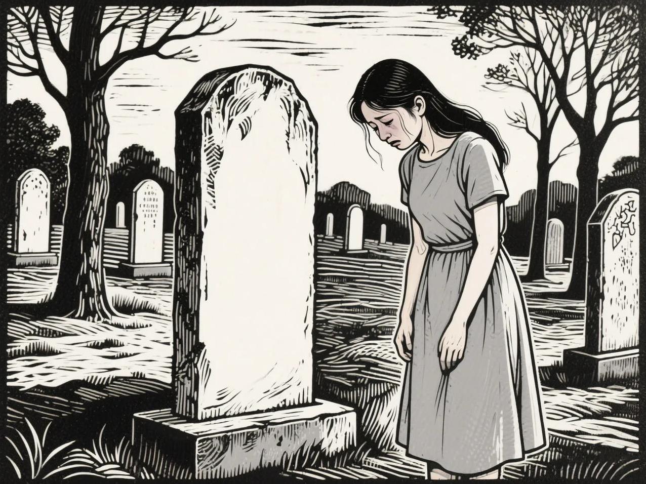两个人分手，彼此再没有见面，电话也没通过。女人又结婚了，男人浪迹天下，始终孑然