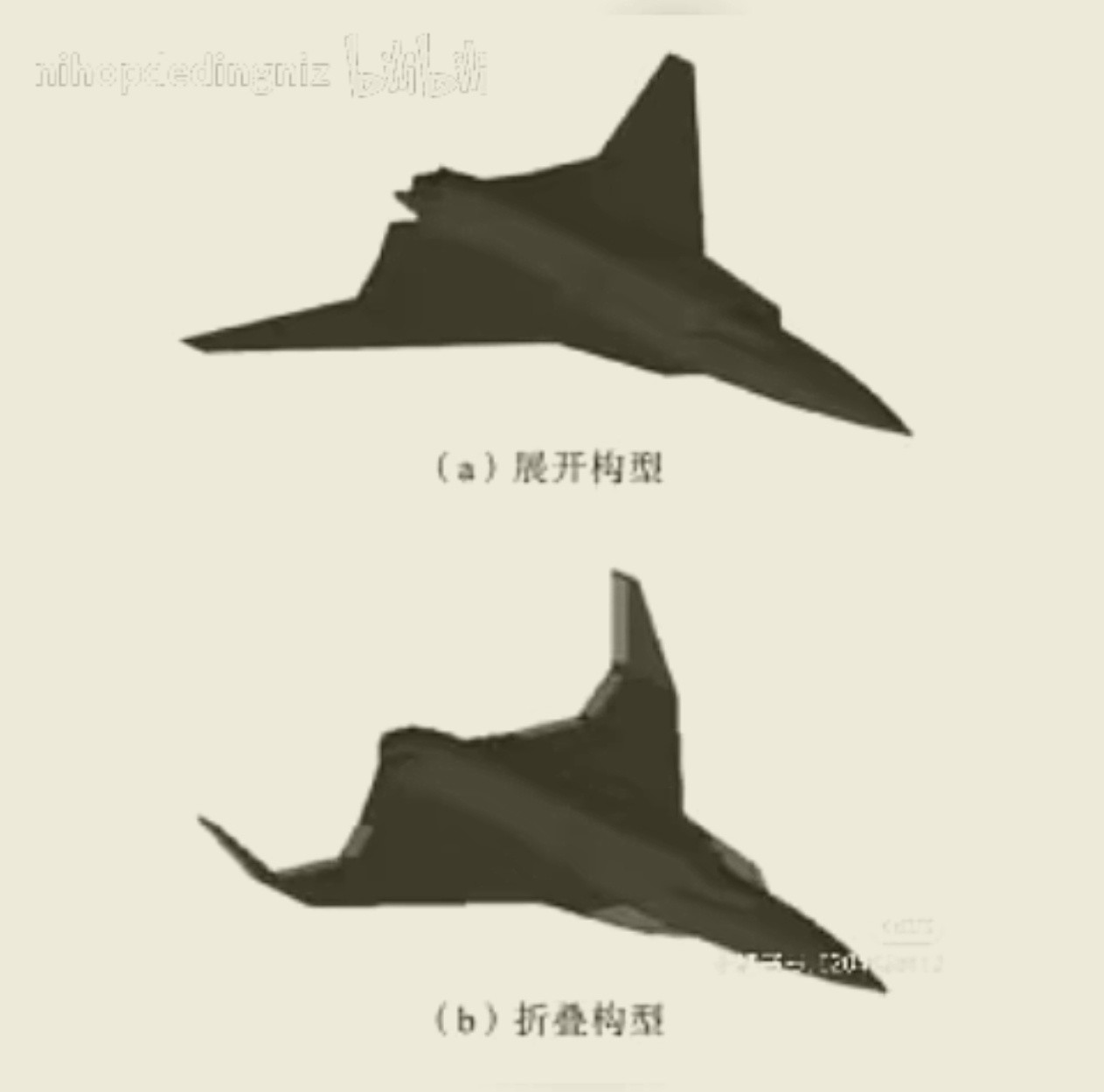 加莱特进气道、兰姆达翼、全动翼尖的六代舰载无人制空作战飞机[并不简单]注意它的