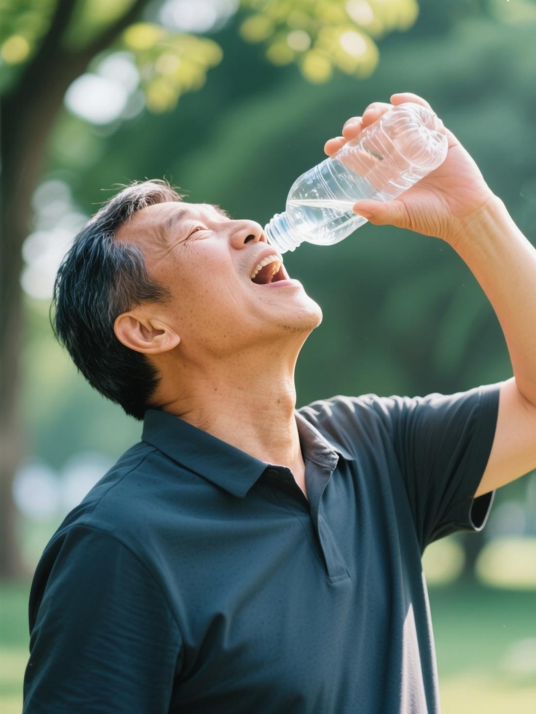“喝水、睡觉、尿尿！”—治病良方！我的父亲是个医生。我小时候有个头疼脑热时，他