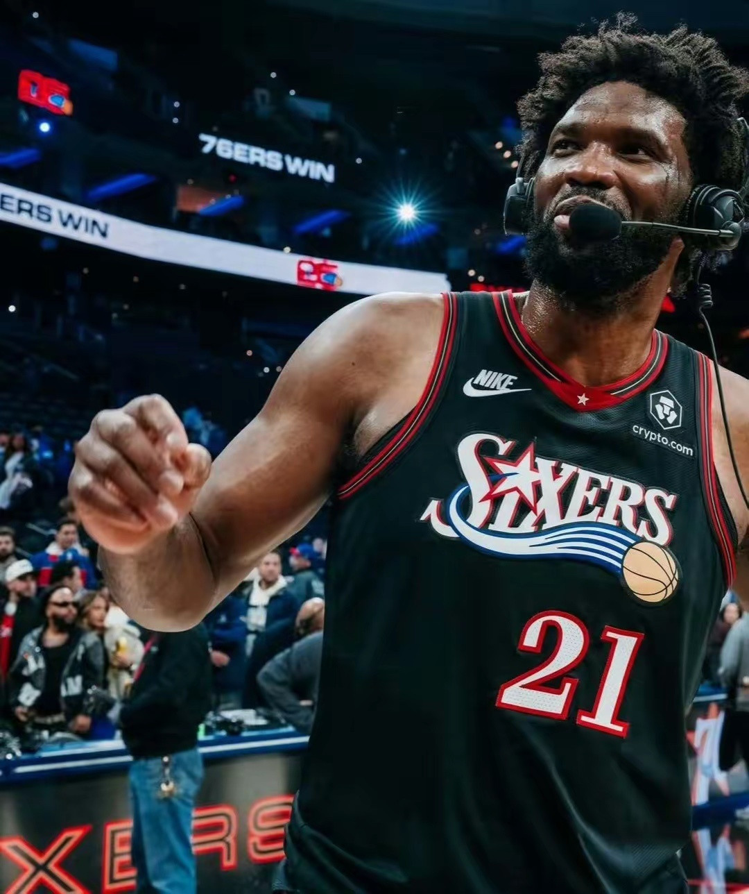 掀翻东部第二，恩比德，你尴尬不？76人以116:107战胜东部第二的尼克斯，还终