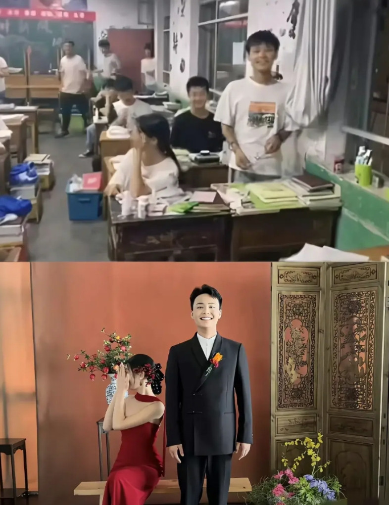 同样两个人，相隔十年！