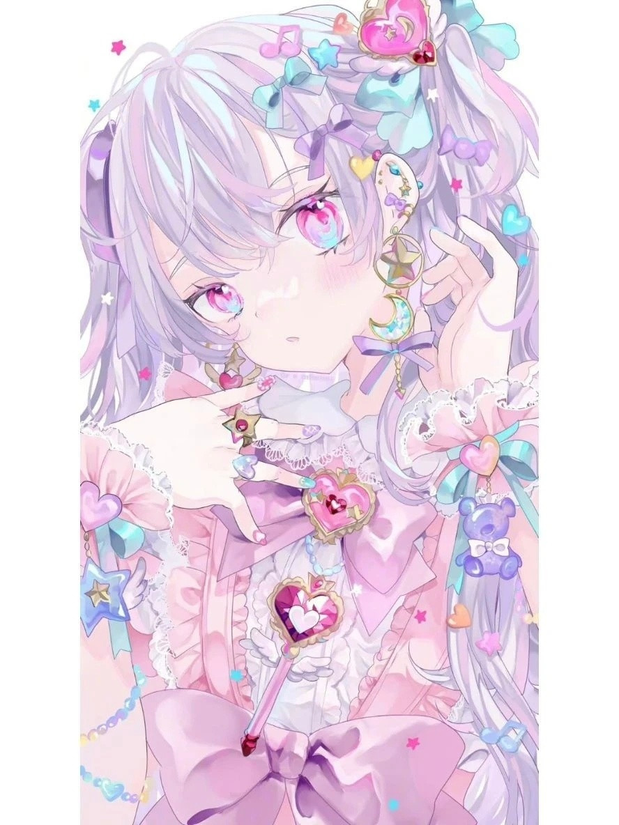 动漫暑期片单交换计划夏日漫番观察日志可爱的少女头像。​​​