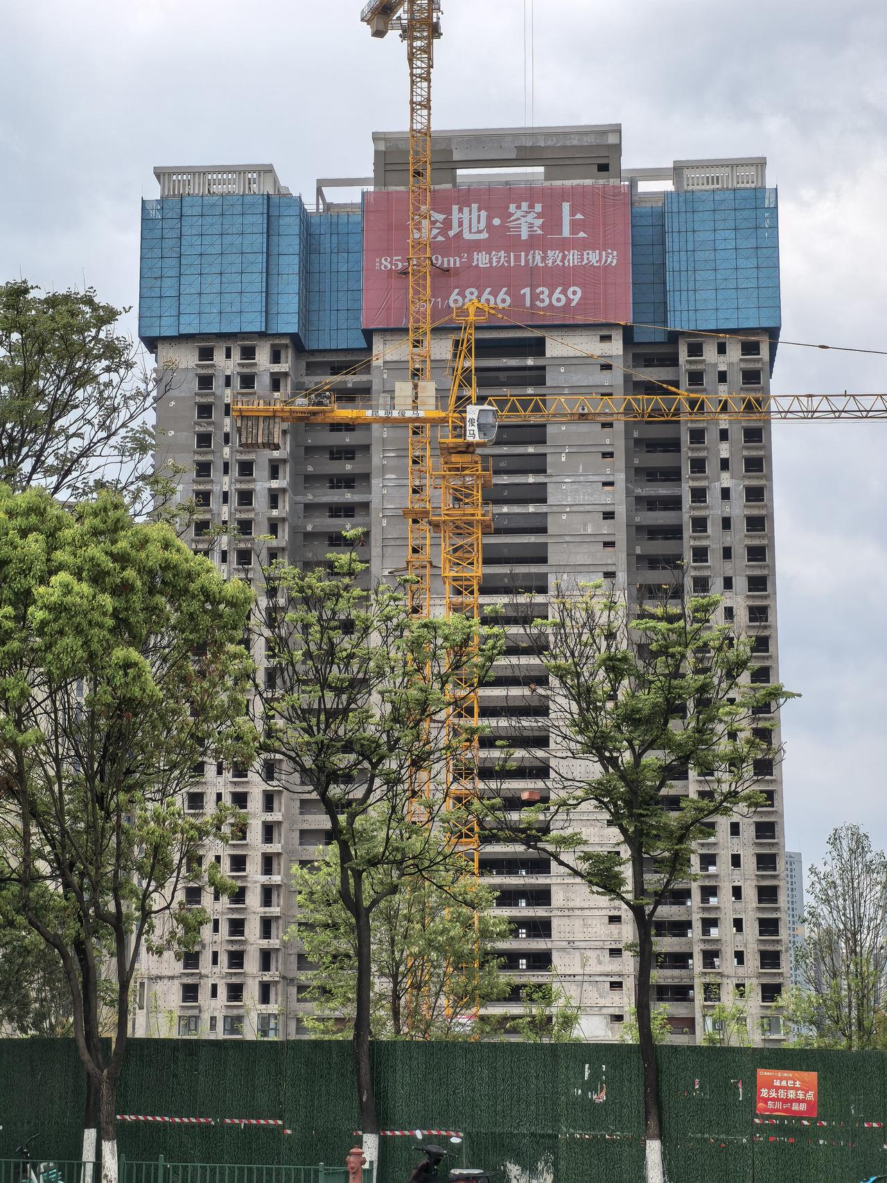 金地在盘龙区龙头街这个项目，以前是俊发城的一个地块，由于俊发后面的资金问题烂尾，