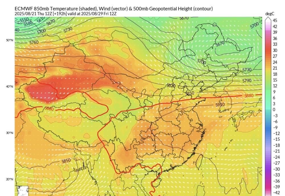 【冷空气展望】EC决定报来看月底冷空气信号还在。在这种环流调整下，西风槽东移拉