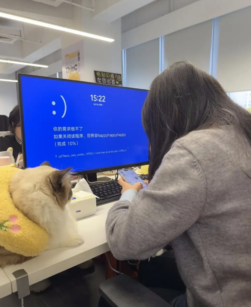 同事用这个壁纸玩手机玩了一下午……